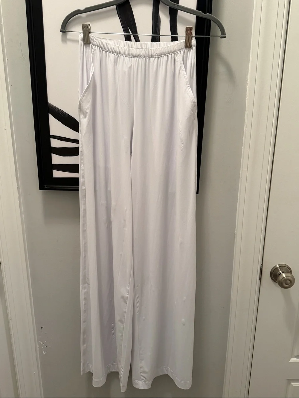 Wide Leg Breezy Pants in Lunar Grey